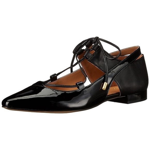 Calvin Klein Shoes - Calvin Klein Black lace up flats